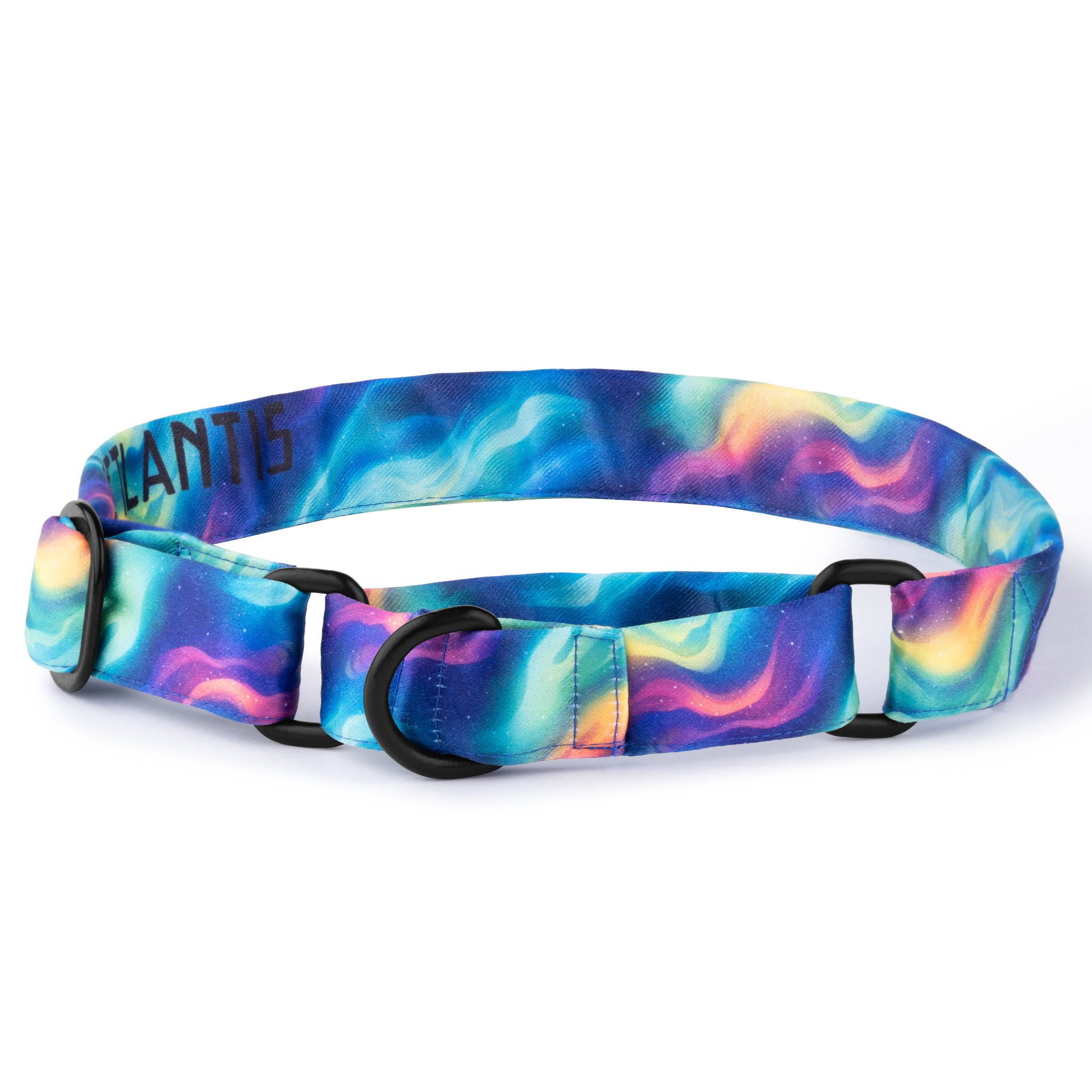 The Cosmic Drift Martingale Dog Collar With QuickLink