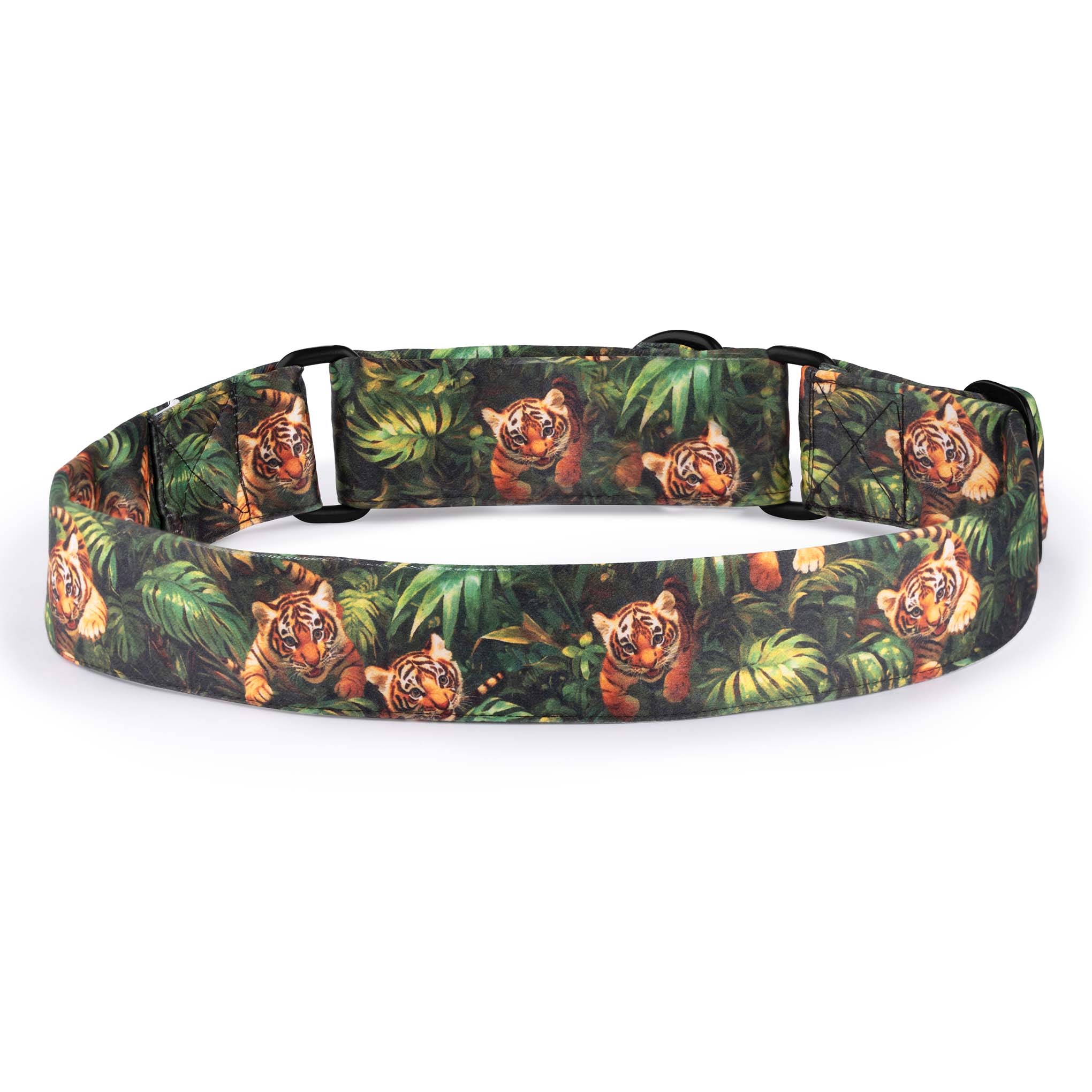 The Tiger Kingdom Martingale Dog Collar With QuickLink