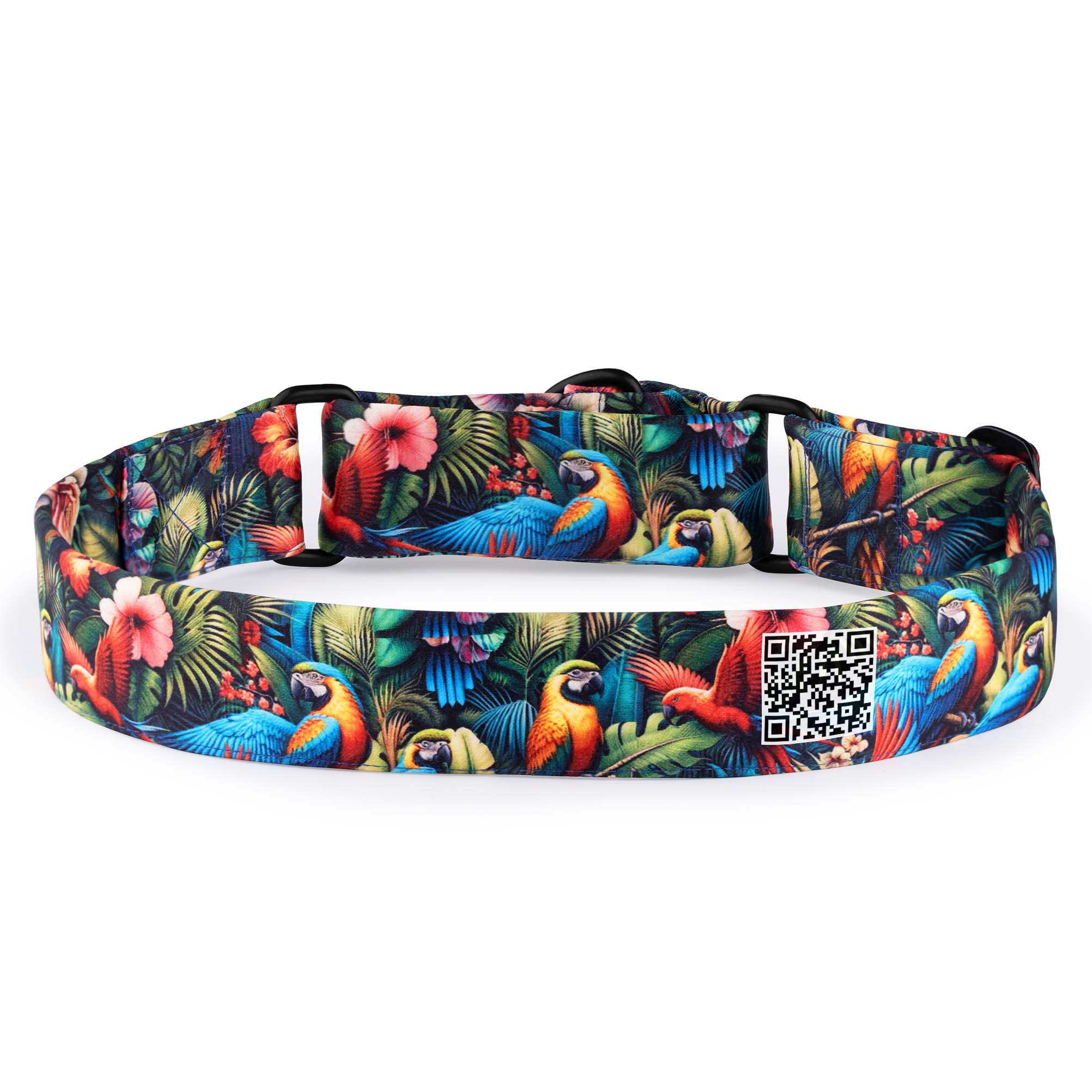 The Tropical Parade Martingale Dog Collar With QuickLink