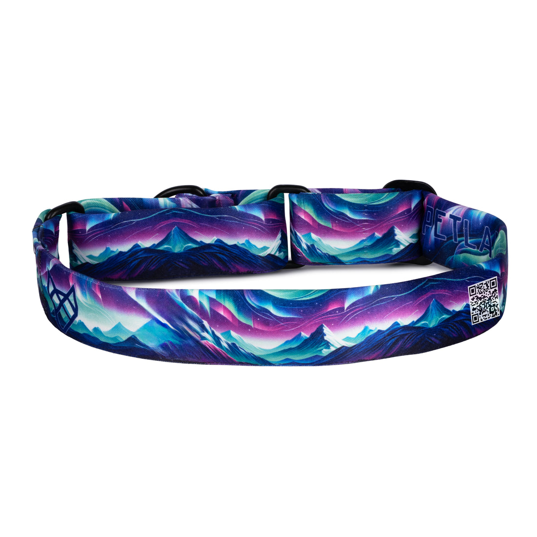 The Northern Lights Martingale Dog Collar With QuickLink