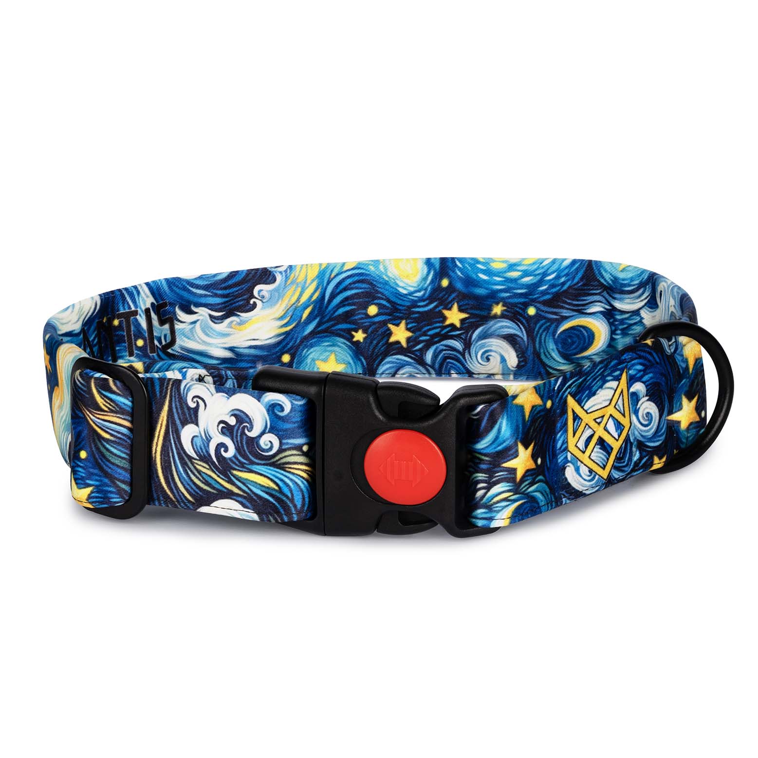 The Starry Nights Buckle Dog Collar With QuickLink