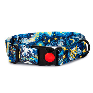 The Starry Nights Buckle Dog Collar With QuickLink